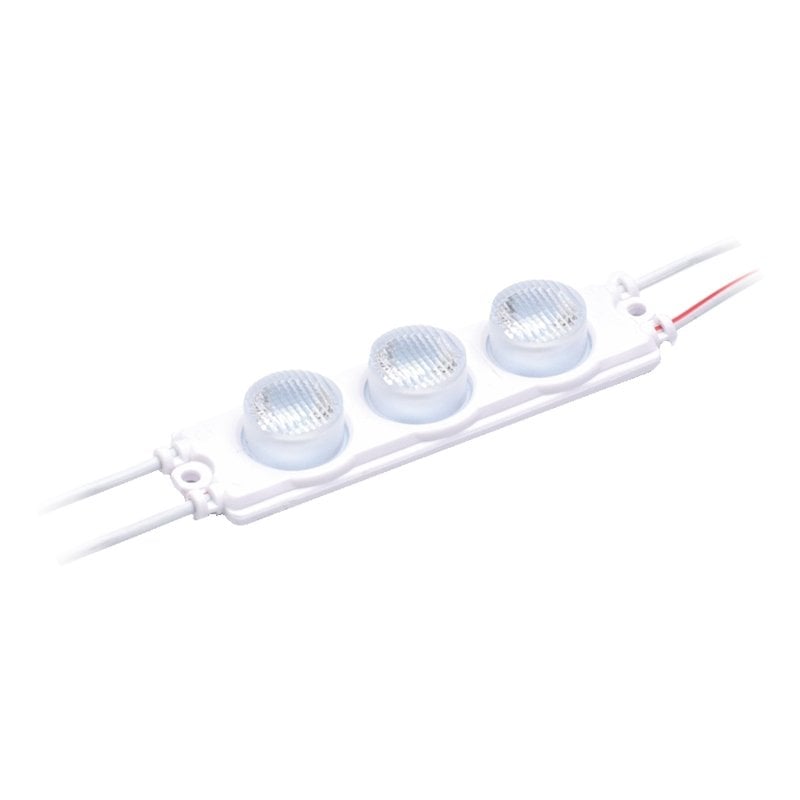 3w 3'lü Power Led Modül Mercekli