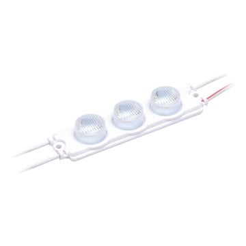 3w 3'lü Power Led Modül Mercekli