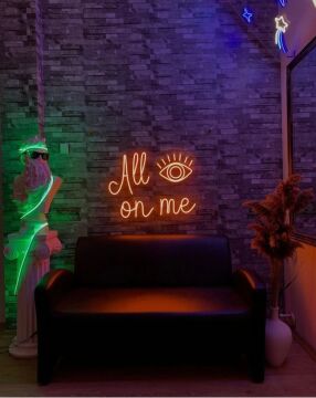 All Eyes On Me Neon Led Tabela