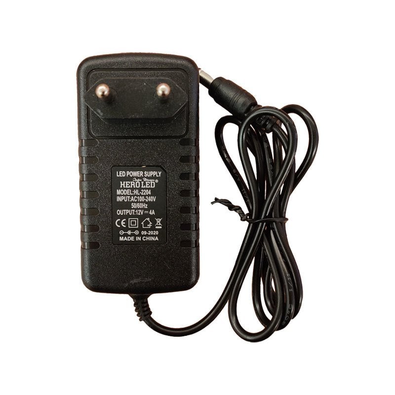 12v 4 Amper 48 Watt Plastik Fişli Adaptör