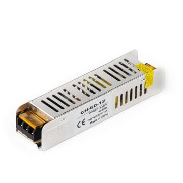 12v 5 Amper 60 Watt Slim Led Trafo