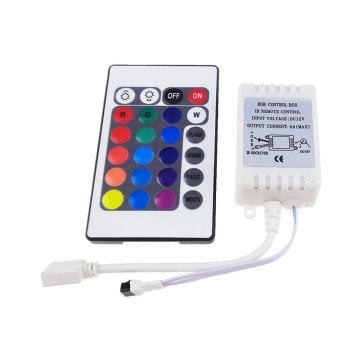 5050 3 Çipli RGB Şerit Led Tak Çalıştır Hazır Set Ürün