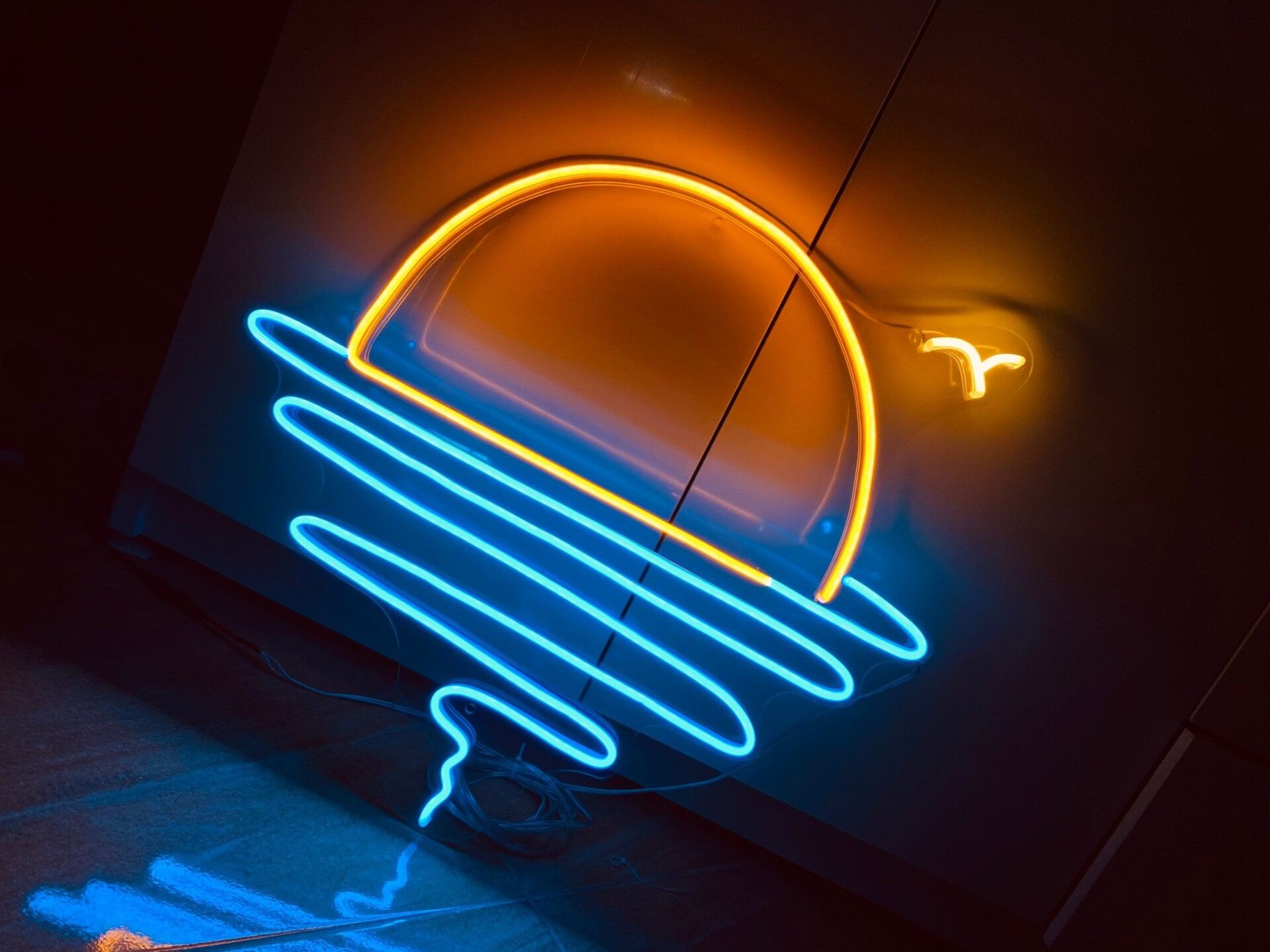 Gün Batımı Neon Led Tabela