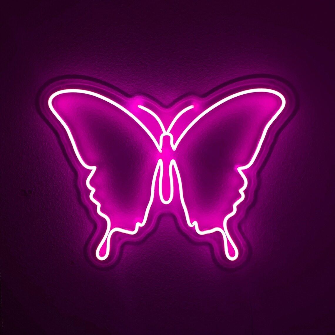 Kelebek Neon Led Tabela