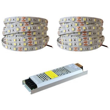 Double Pcb 3 Dirençli İç Mekan 12v Şerit Led ve Trafo Set Ürün