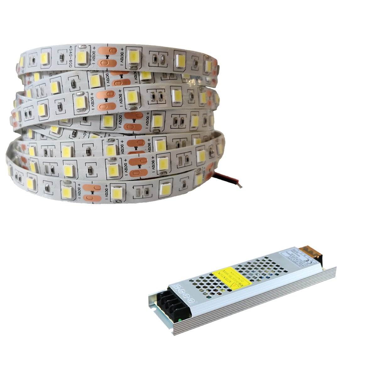 Double Pcb 3 Dirençli İç Mekan 12v Şerit Led ve Trafo Set Ürün