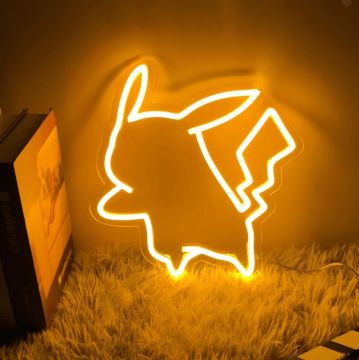 Pikaçu Neon Led Tabela