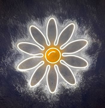Papatya Neon Led Tabela
