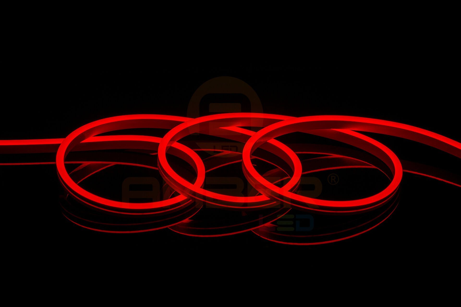 12v 6mm Silikon Neon Led Kırmızı