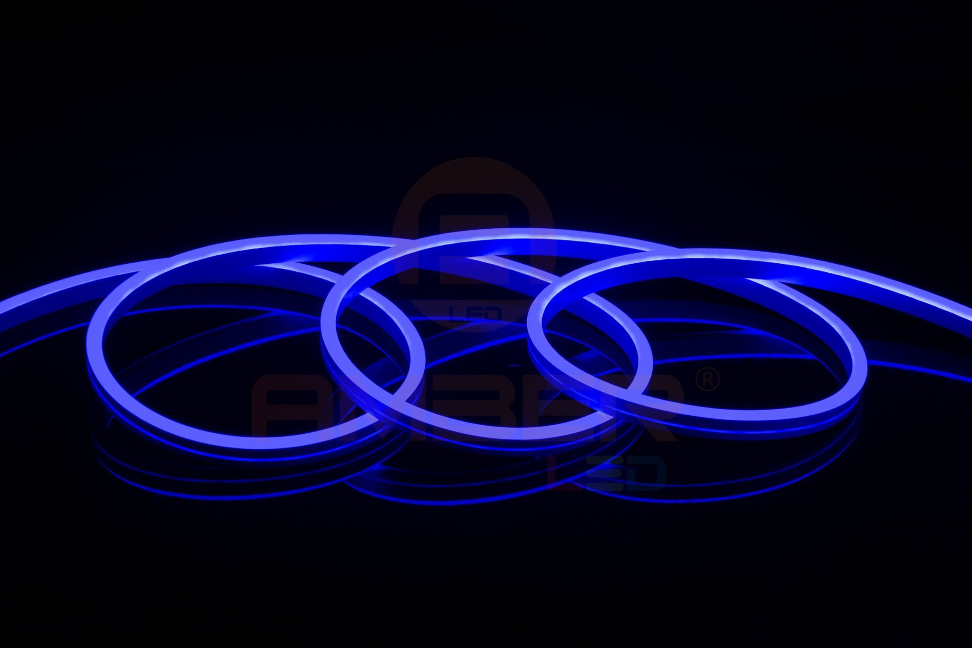 12v 6mm Silikon Neon Led Mavi