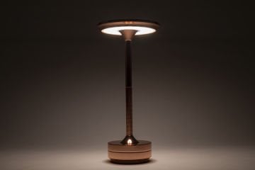 Rose Gold Şarjlı Masa Lambası