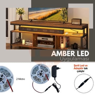 Şerit LED Jaklı İç Mekan Tak Çalıştır Adaptör Dahil 12V IP20 Yüksek Lümen, Tezgah, Dolap, Mutfak, Ayna Aydınlatma İçin
