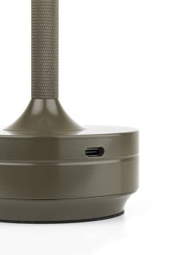 Haki Şarjlı Masa Lambası