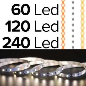 2835 Çipli Metrede 240 Ledli Şerit Led 5 Metre