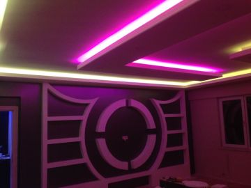 5050 3 Çipli Rgb Şerit Led İç Mekan Silikonsuz