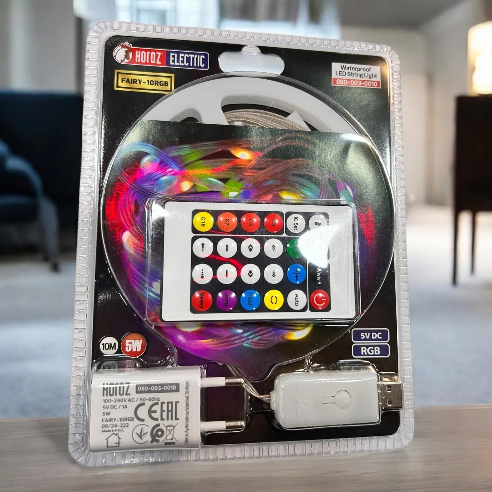 Pixel Rgb Magic Peri ışık 10 Metre - 5v Usb Girişli, Bluetooth Uygulamalı, Uzaktan Kumandalı, Müziğe Duyarlı, Suya Dayanıklı, Parti, Yılbaşı, Doğum Günü, Eğlence için