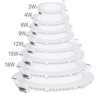 Cata 3 Watt Sıva Altı Yuvarlak Led Panel Armatür