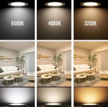 Cata 18 Watt Sıva Altı Yuvarlak Led Panel Armatür Beyaz - 6500K