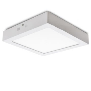 24 Watt Sıva Üstü Kare Led Panel Beyaz - 6500K