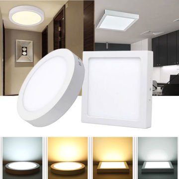 24 Watt Sıva Üstü Kare Led Panel Beyaz - 6500K
