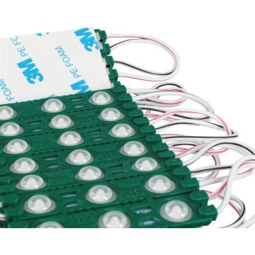 Mercekli Modül Led Yeşil 1.2 Watt 12v