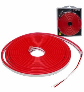 12v Neon Led Şerit Kırmızı 5 Metre