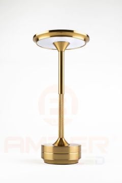 Gold Şarjlı Masa Lambası