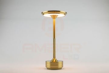 Gold Şarjlı Masa Lambası