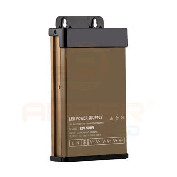 12v 500 Watt 40 Amper Yağmur Korumalı Adaptör