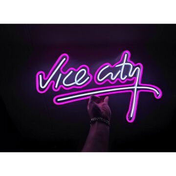 Vice City Neon Led Tabela