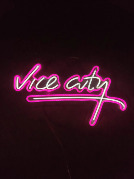 Vice City Neon Led Tabela