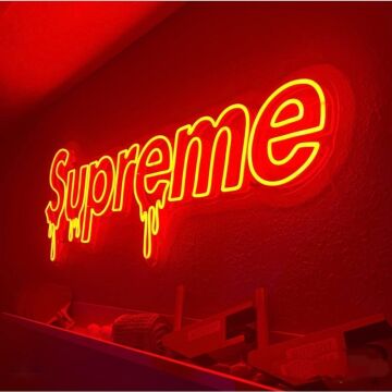 Supreme Neon Led Tabela