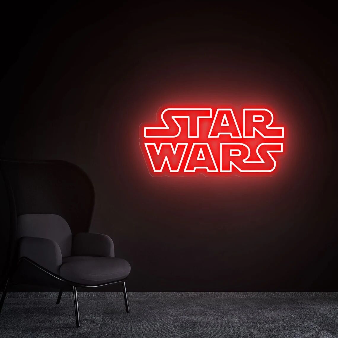 Star Wars Neon Led Tabela