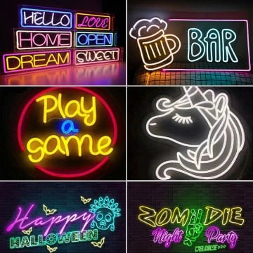 Donuts Coffee Neon Led Tabela