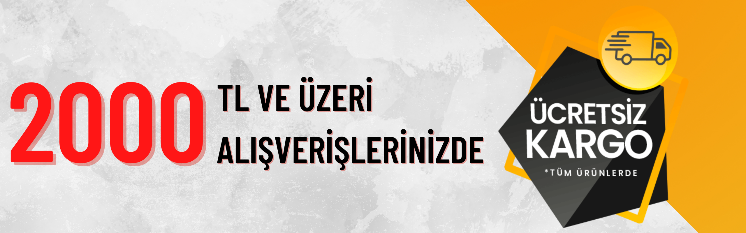 2000 TL ve üzeri tüm alışverişlerinizde kargo BİZDEN!